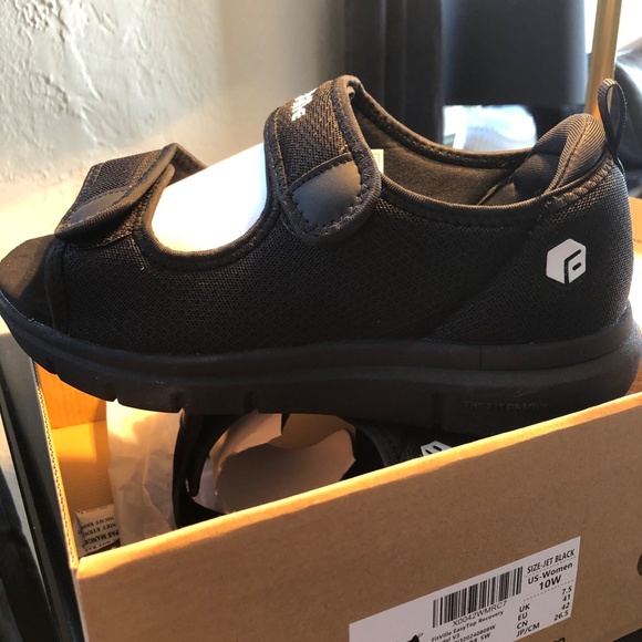 FitVille Womens Size 10W Wide or Mens 8W V3 EasyTop Recovery Sandal Arch Support - Picture 6 of 9